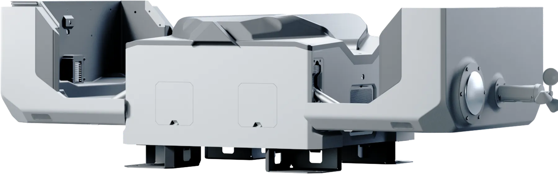 Drone dock deployed on site